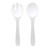 Bistro Bianco Salad Serving Utensil Set  by Le Cadeaux