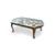 Jay Strongwater Everett Floral & Scroll Coffee Table