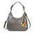 Pewter Tropical Fish Sweet Hobo Tote by Chala