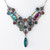 Multi-Color Brilliant Medium Elaborate Necklace 8743 - Firefly Jewelry