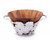 Grape Tall Wood Salad Bowl by Arthur Court