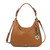 Brown Metal Dragonfly Sweet Hobo Tote by Chala