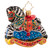 Rocking In Stripes Gem Ornament by Christopher Radko