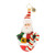 Roly-Poly Claus Ornament by Christopher Radko