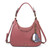 Rose Whale Sweet Hobo Tote  by Chala