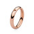 Size 6 Rose Gold Basic Small Interchangeable Ring by Qudo Jewelry