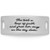 She Took A Leap of Faith Essential Sentiment - Matte Silver - Lenny & Eva