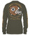 Large Faith, Family & Football Moss Long Sleeve Tee by Simply Southern