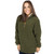 Large Army Sherpa Pullover by Simply Southern