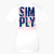 XXLarge White Simply Short Sleeve Tee by Simply Southern