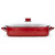 Solid Red Lasagna Pan by Golden Rabbit