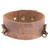 Aged Chestnut Thin Cuff - Brass Finish  - Lenny & Eva