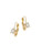 Beijos 5mm Prong Set Gold Earrings by John Medeiros