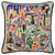 Chicago Hand-Embroidered Pillow by Catstudio