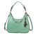 Teal Metal Clef Sweet Hobo Tote by Chala