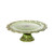 (B) Baroque Footed Cake Plate M. Green 14"D - Intrada Italy