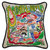Portland (Oregon) XL Hand-Embroidered Pillow by Catstudio
