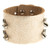 Champagne Wide Cuff - Silver Finish - Lenny & Eva