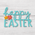 Teal Happy Easter Magnet ROEDA HANDPAINTED ORIGINALS