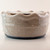 Crisp Cotton Swan Creek Ruffled Edge Bowl (Color: Ivory)