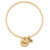 "Mom" Token Bangle - Gold - Lenny & Eva