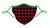 Holiday Gingham Adult Mask by Simply Southern