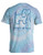 Large Wildflower Tie Dye #4 Pup Short Sleeve Tee by Puppie Love