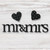 Mr. & Mrs. with Hearts Magnets 3 Pack  - Roeda