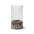 Wood and Metal Large Candleholder - GG Collection