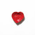 Vietri Lastra Red Heart Mini Amore Plate