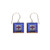 Crystal Small Square Earrings - Firefly Jewelry