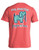 XXLarge Coral Silk Stay Pawsitive Short Sleeve Tee by Puppie Love