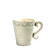(I) Baroque Cream Mug 5"H,  16 oz. - Set of 4 - Intrada Italy (Limited Quantities)
