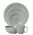 Puro Mist Grey Crackle 5 Piece Place Setting by Juliska