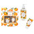 8 oz. Hand Wash and Cream on Matching Melamine Soap Dish Fleur D'Orange by Le Cadeaux