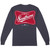 Small Men's Red Logo Long Sleeve Tee by Simply Southern Tees