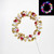 Fiber Optic Wreath With Adaptor by One Hundred 80 Degrees