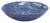Cobalt Marble Ceramic Serving Bowl by Mariposa