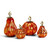 Light-Up Mercury Glass Pumpkins Set of 4 by Two's Company