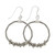 Small 1" Floating Melody Hoop Earrings by High Strung Studios