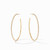 Julie Vos Gold/Crystal Windsor Extra Large Hoops