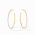 Julie Vos Gold/Crystal Windsor Extra Large Hoops