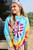 Desert Rainbow Tie Dye Oversized Hoodie - XS by Ivory Ella