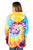 Desert Rainbow Tie Dye Oversized Hoodie - S by Ivory Ella