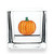 Pumpkin Jeweled 4x4 Candle Holder Vase by The Queens' Jewels