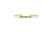 Dream Big Little Reminder Gold Cuff by Pieces of Me