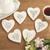 6-Pc Set Heart Shaped Coasters with 6 Designs by Two's Company