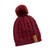 HOPE Faux Leather Patch Message Knit Beanie by Howard's Inc.