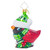 Bundled-Up Feathered Friend Gem Ornament by Christopher Radko