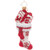 Peppermint Swirl Stocking Ornament by Christopher Radko